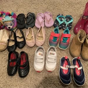 Girls shoes all size 9
